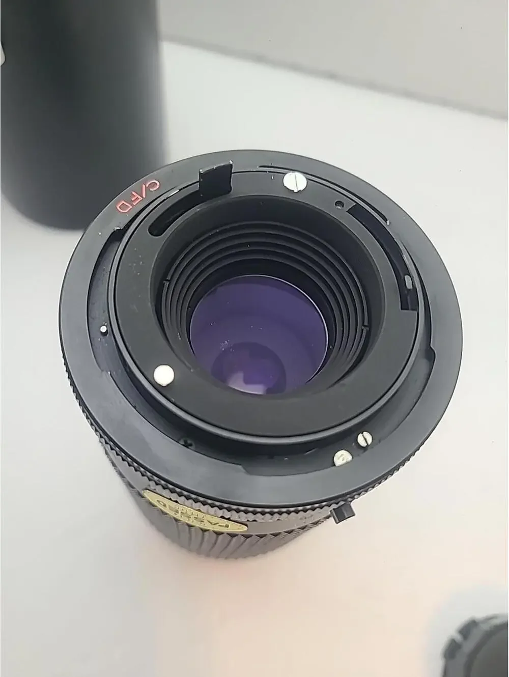 Vintage Quantaray Auto Zoom 75-200mm 1:45 Macro 55 145503 MC Camera Lens W/ Case